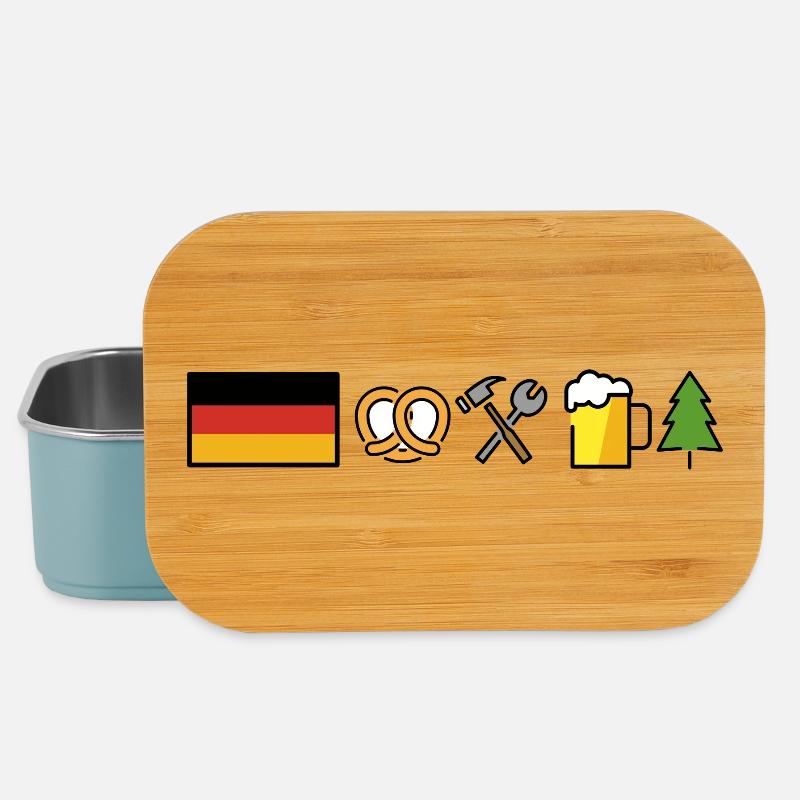 Allemagne Design - Boîte à goûter - bleu pâle