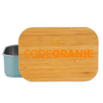 Code Oranje - Nederland - Netherlands Niederlande - Lunch Box - light blue - Front