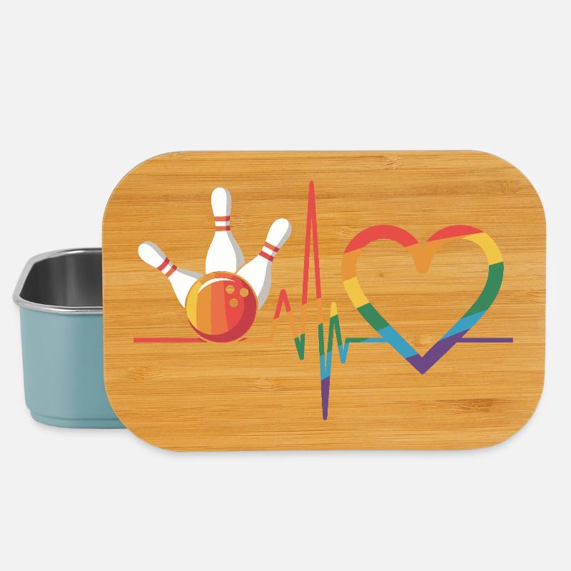 Bowling - Lunch Box - Hellblau