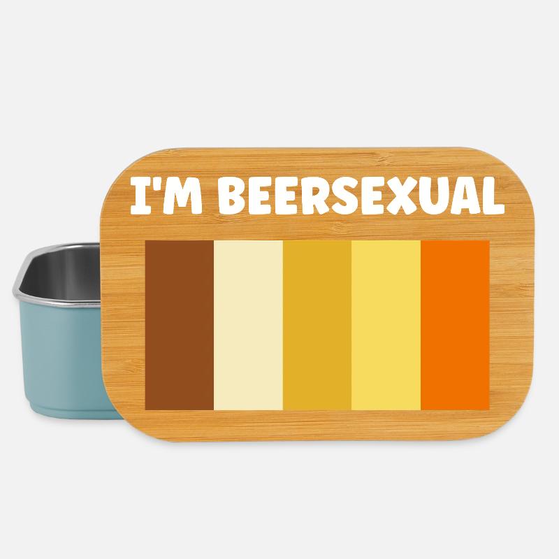Beersexual - Boîte à goûter - bleu pâle