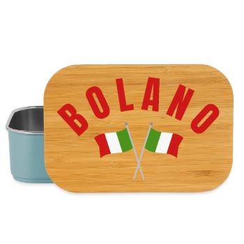 Bolano Italian Flags - Lunch Box - light blue - Front