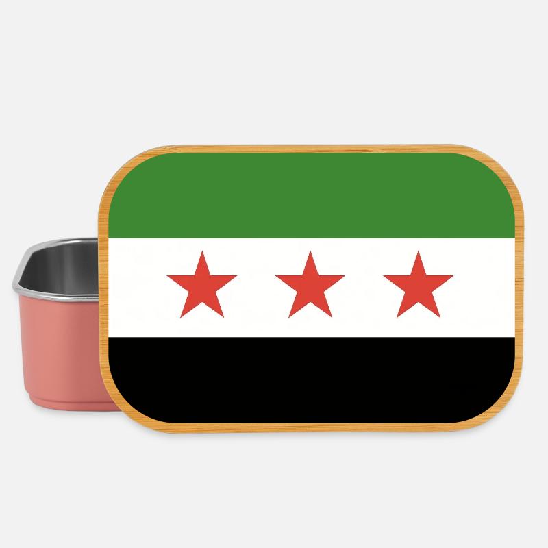 Syrian flag - Lunch Box - light pink