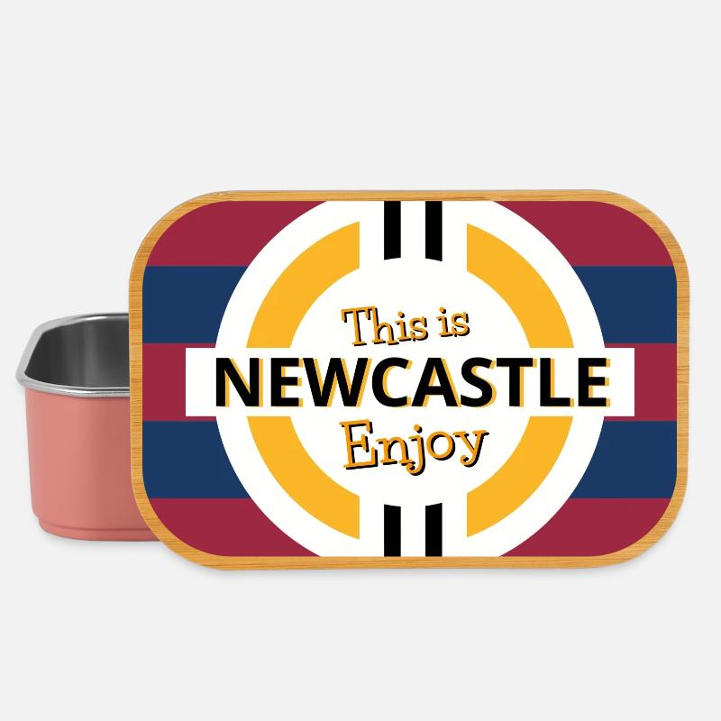 C’est Newcastle Enjoy - Boîte à goûter - rose clair