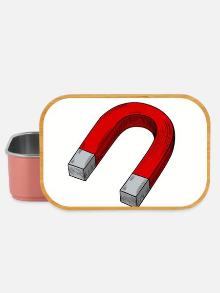 Ich Magnet mehr - mag net mehr - Lunch Box - Hellrosa