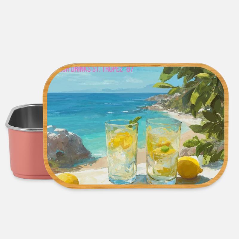 Magic Salt Lemon Beach 87 - Boîte à goûter - rose clair