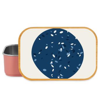 KUNST. ABSTRAKTE KUNST. KUNST. NATUR. UMGEBUNG. ZEN - Lunch Box - Hellrosa - Vorne