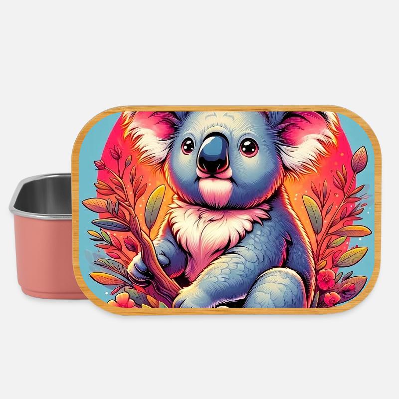 Koala - Lunch Box - Hellrosa