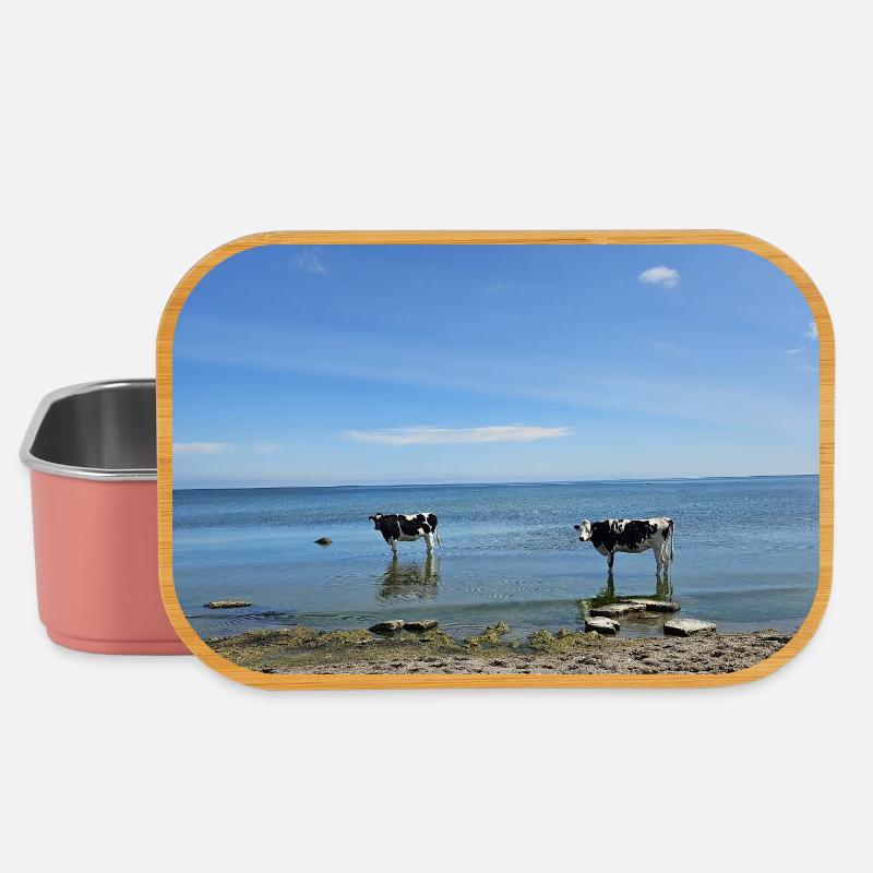Vacay muuu - Boîte à goûter - rose clair