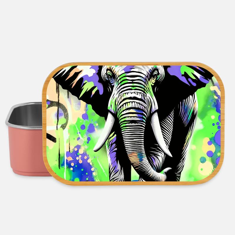 Elefant - Lunch Box - Hellrosa
