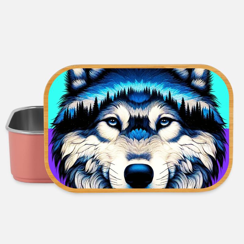 Wolf - Lunch Box - Hellrosa