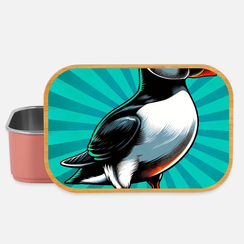 puffin - Lunch Box - light pink