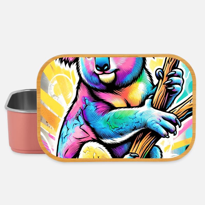 Koala - Lunch Box - light pink
