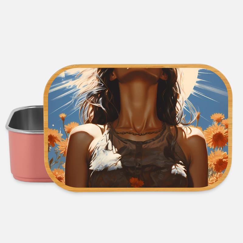 L'Éveil par Marie-Madeleine - Boîte à goûter - rose clair