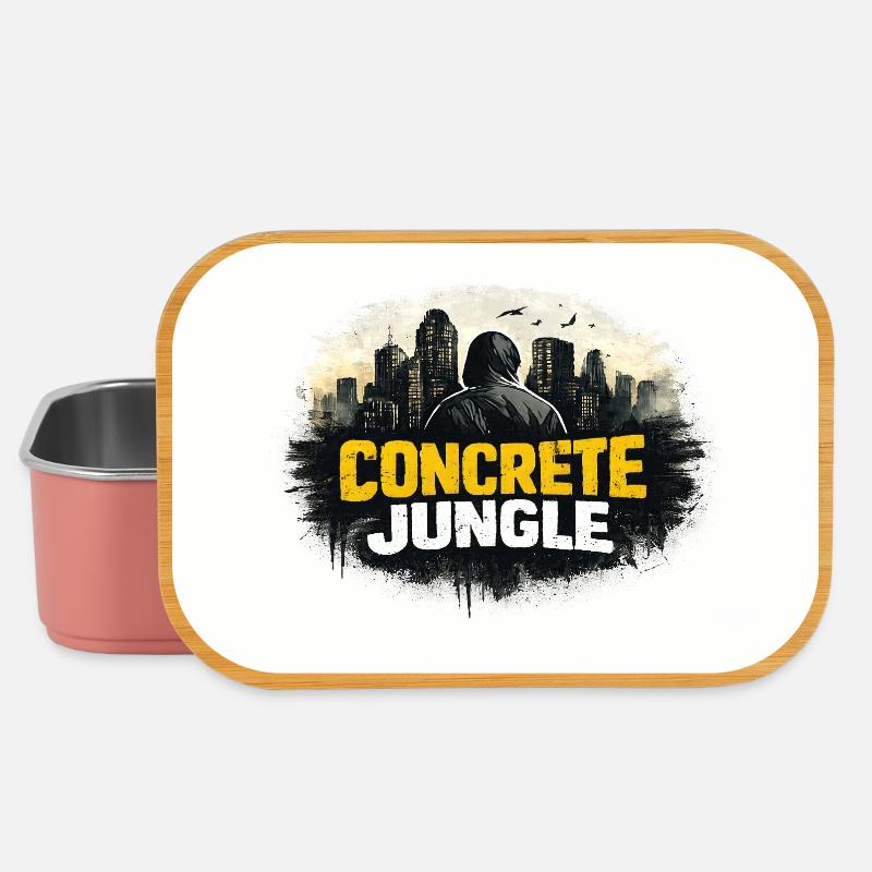 Concrete Jungle Shadow - Lunch Box - Hellrosa