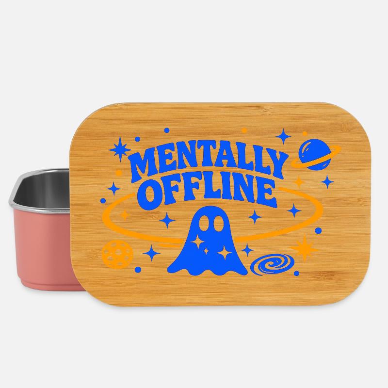 MENTALLY OFFLINE - Lunch Box - light pink