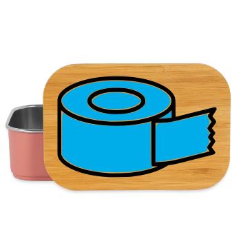 Tape Roll Comic - Boîte à goûter - rose clair - Devant