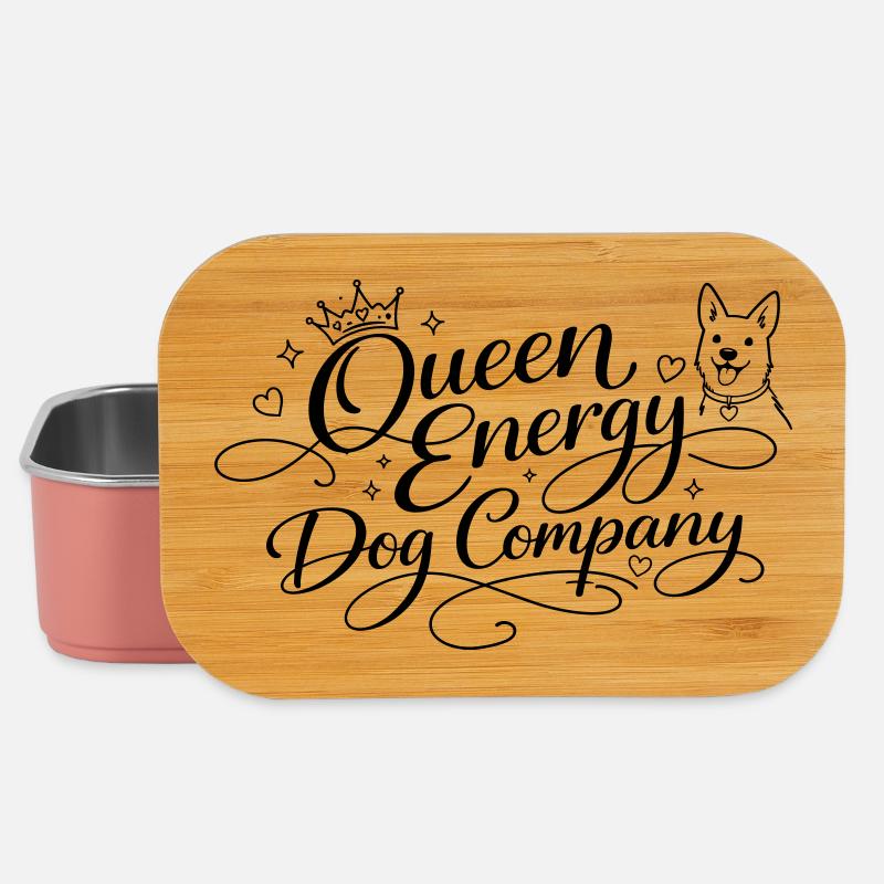 Queen Energy, Compagnie de chiens - Boîte à goûter - rose clair