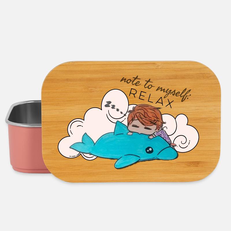 RELAX  - Lunch Box - Hellrosa