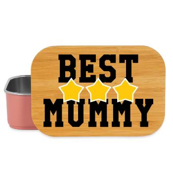 Best Mom - Mother's Day - Lunch Box - light pink - Front