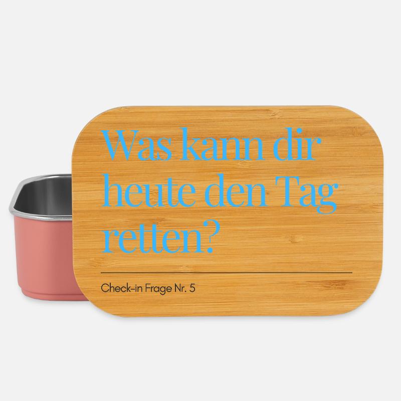 Check-in Frage Nr. 5 - Lunch Box - Hellrosa