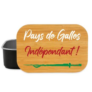 Pays de Galles Indépendant ! Perceval - Boîte à goûter - noir - Devant