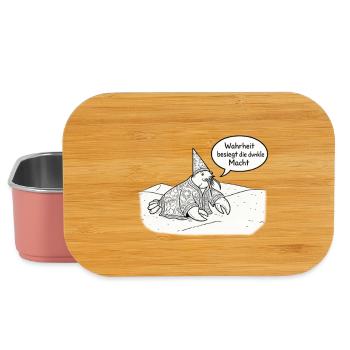 Wahrheit besiegt dunkle Macht - Lunch Box - Hellrosa - Vorne
