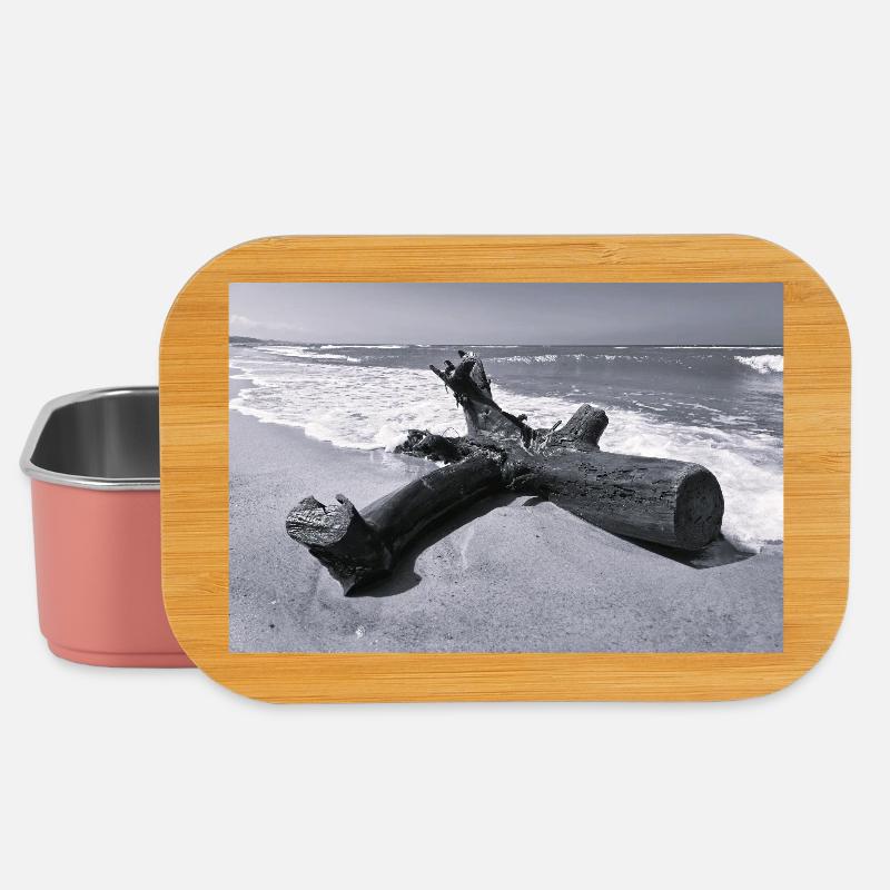 Ast, Meerespanorama, Meeresnatur - Lunch Box - Hellrosa
