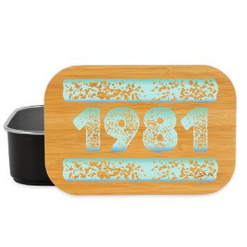 year 1981 - Lunch Box - black - Front