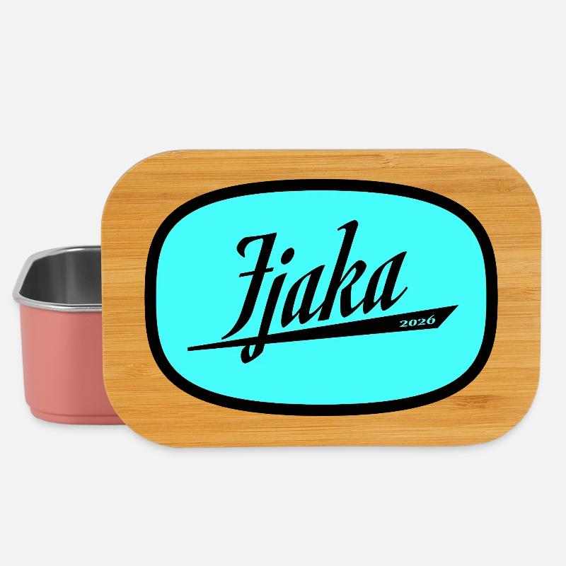 Fjaka - Boîte à goûter - rose clair