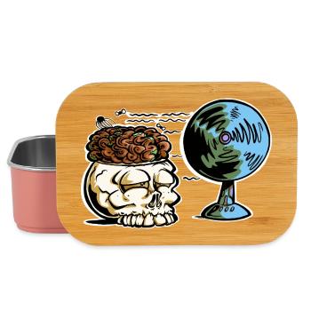 Belüftung von Schädel und Gehirn - Lunch Box - Hellrosa - Vorne