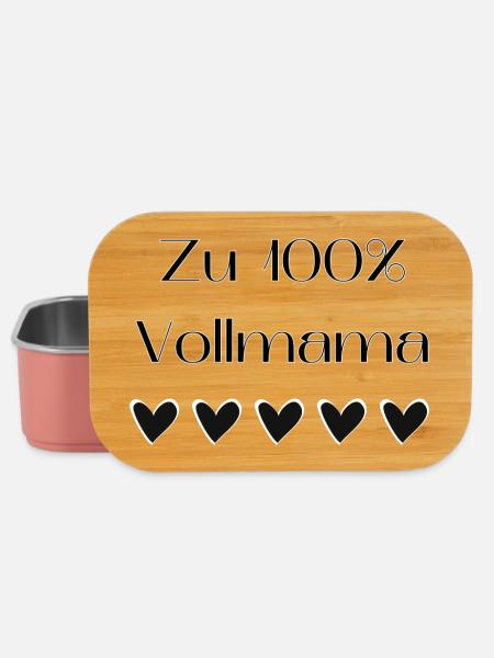 100% Vollmama - Lunch Box - Hellrosa