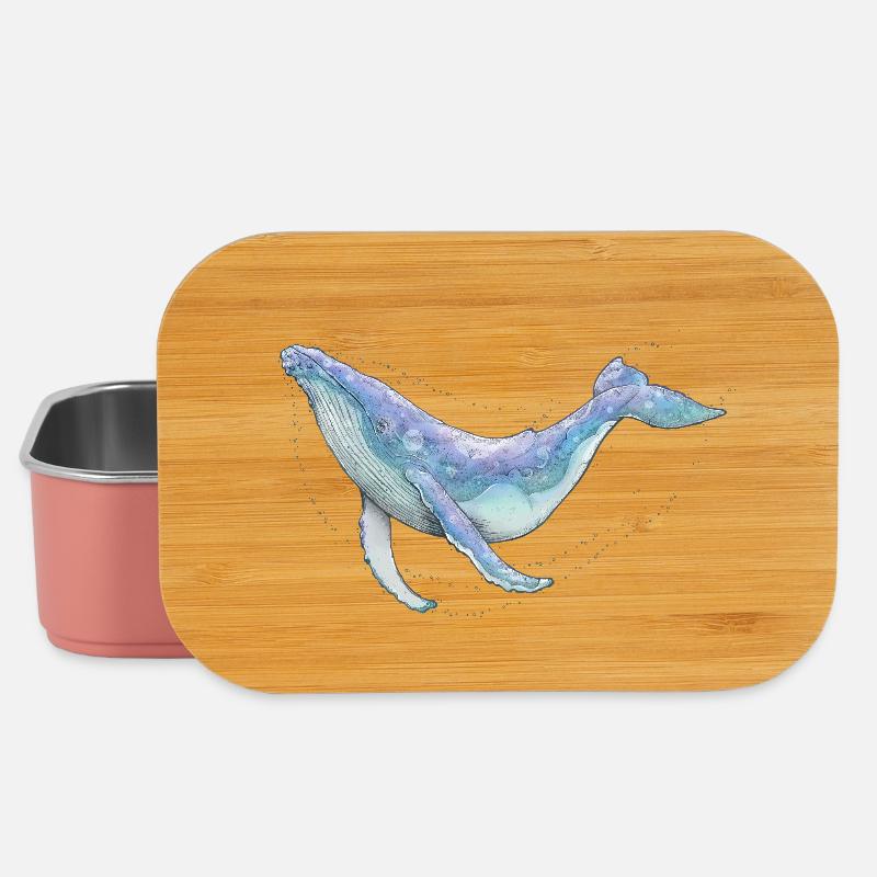 Buckelwal - Lunch Box - Hellrosa