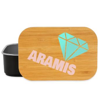 Aramis as a noble - Lunch Box - black - Front