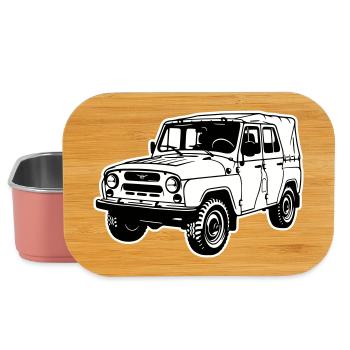 UAZ Off-Road Vehicle (2-color) - Lunch Box - light pink - Front