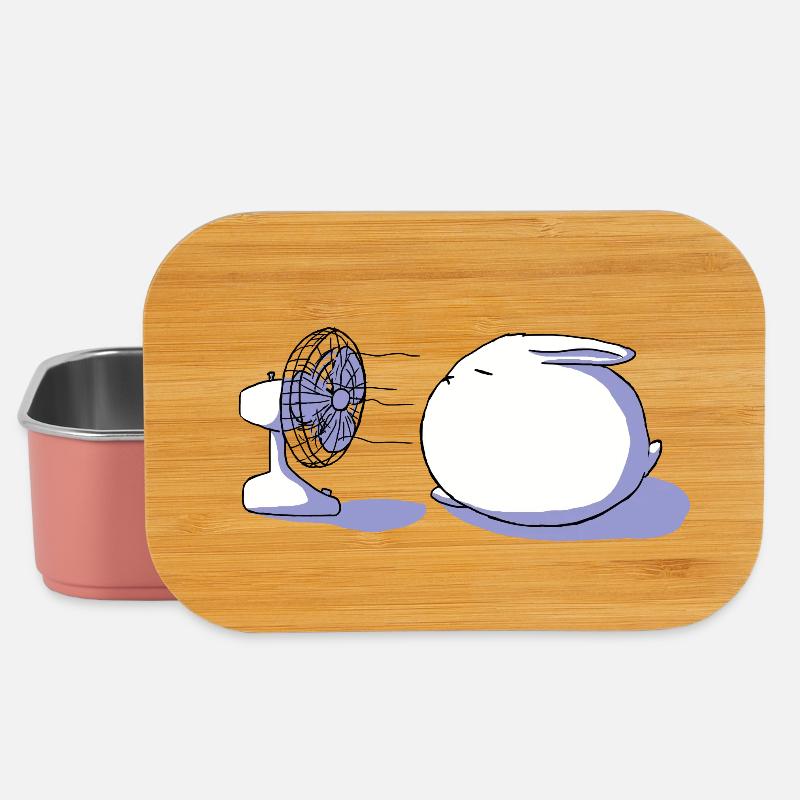 Too hot!! - Lunch Box - light pink