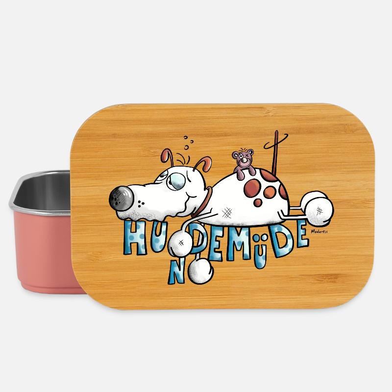 Hundemüde - Lunch Box - Hellrosa