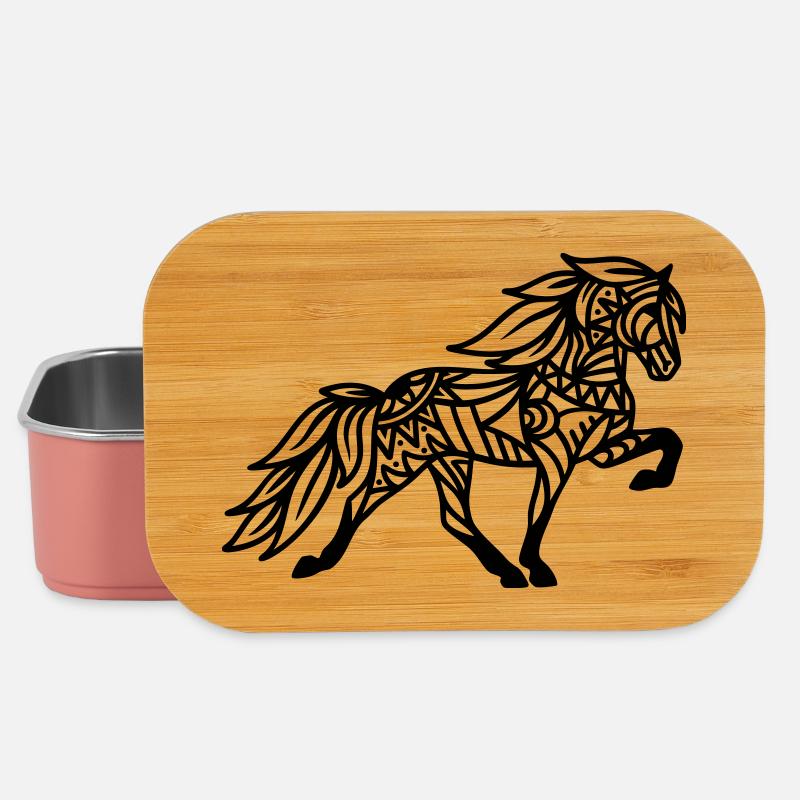 Mandala Tölter - Lunch Box - Hellrosa