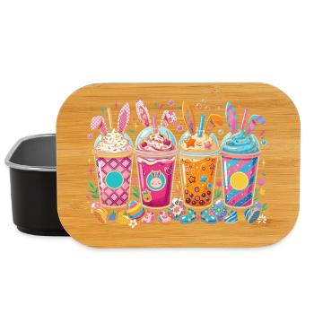 Ostern Bunny Shake Set - Lunch Box - Schwarz - Vorne