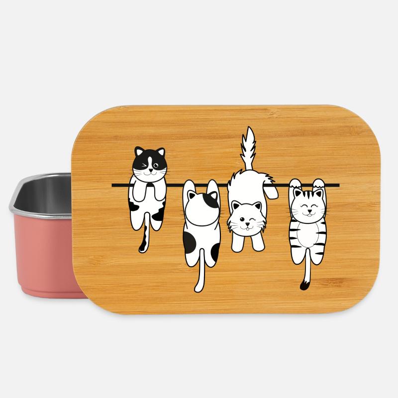 Laundry cat - Lunch Box - light pink