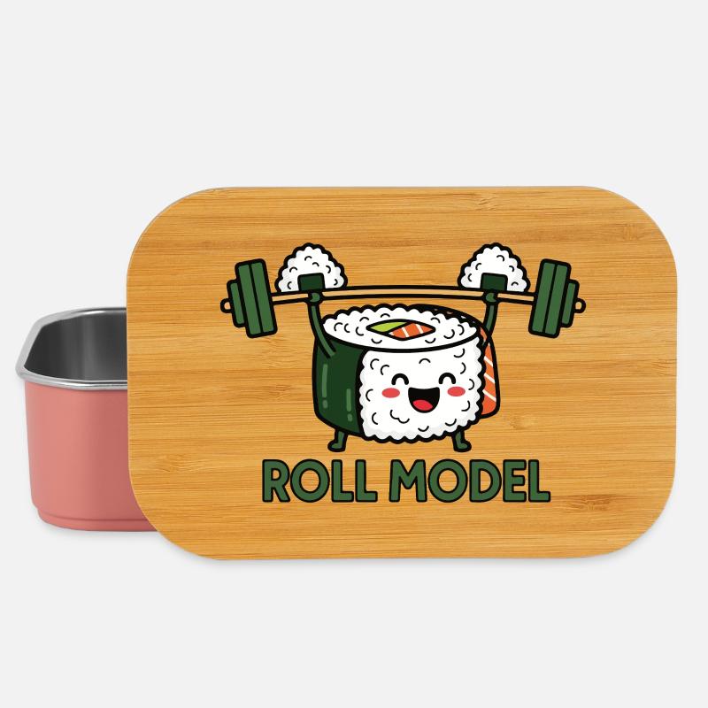 Sushi Strength - Lunch Box - light pink