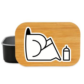 À la recherche de boîtes - Boîte à goûter - noir - Devant