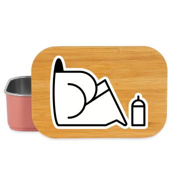 Looking For Cans - Lunch Box - light pink - Front