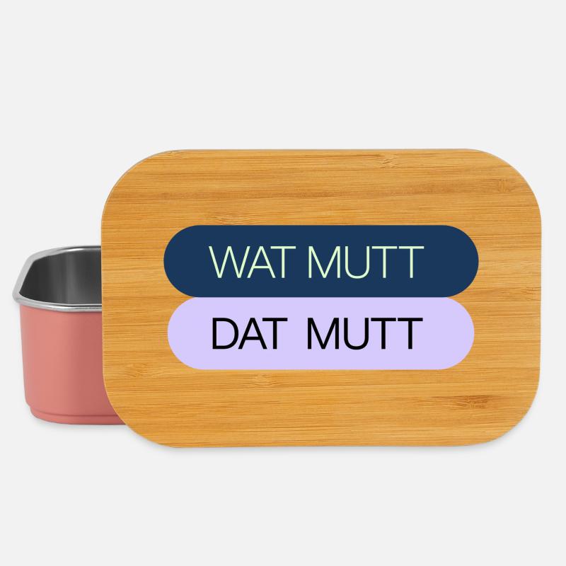 WAT MUTT - DAT MUTT - Lunch Box - Hellrosa