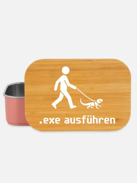 Admin Exe Ausführen - Lunch Box - Hellrosa