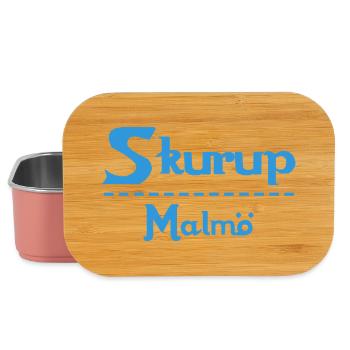 Skurup – Malmö Sky Blue Design - Lunch Box - light pink - Front
