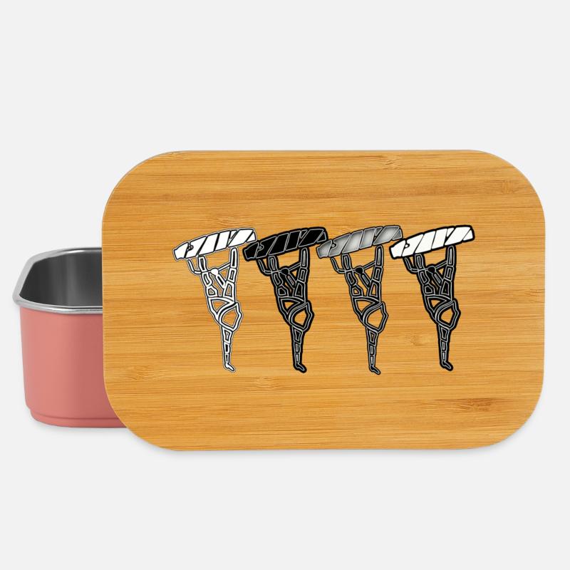 Trio de KITE - Lunch Box - Hellrosa