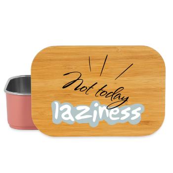 not Today - Lunch Box - Hellrosa - Vorne
