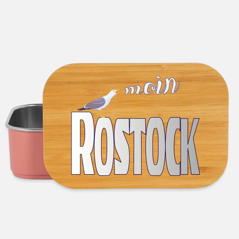 Rostock Möwe & Moin Ostsee - Lunch Box - Hellrosa