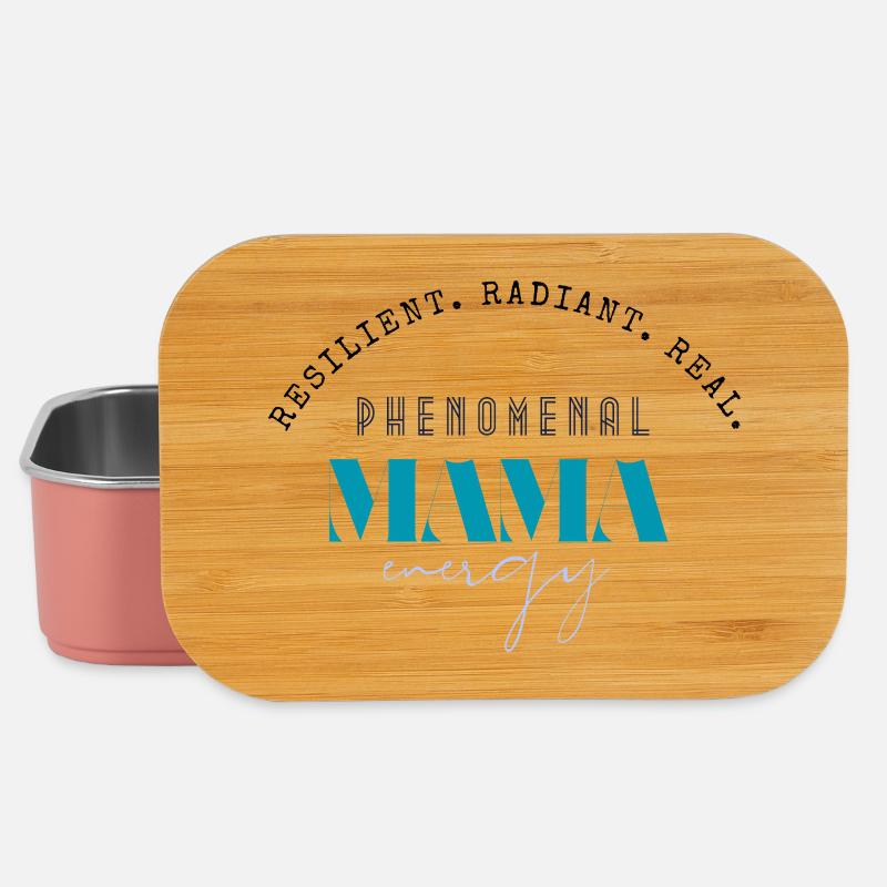 Phänomenale Mama-Energie - Lunch Box - Hellrosa