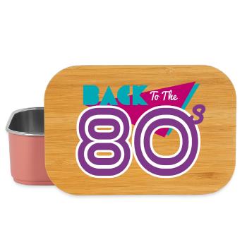 back to the 80s - Boîte à goûter - rose clair - Devant
